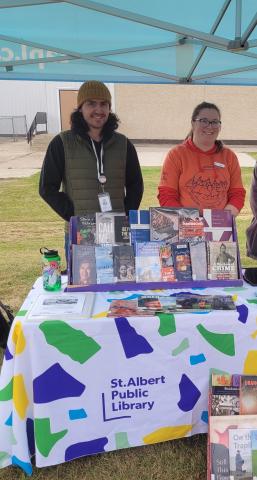 SAPL tent at the NDTC event 