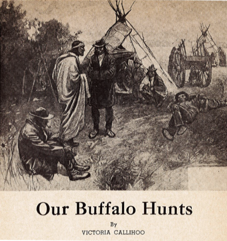 Our Buffalo Hunts